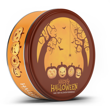 Halloween Butter Cookies, 340g Box