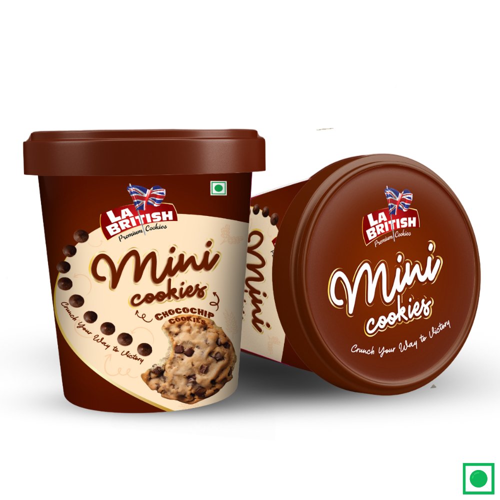 Mini Cookies Cup Chocochip Flavor, 125g – Royal Import & Export