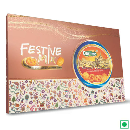 Butter & Chocochip Cookies, Festive Mix Gift Pack, 700g