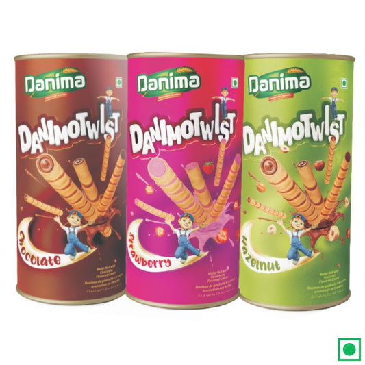 Danimotwist Wafer Roll 200g Composite Can