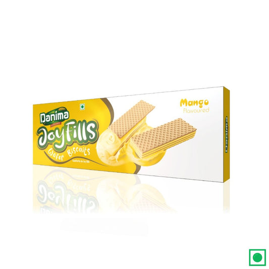 Joyfills Wafer Biscuits Mango Flavor, 60g Box