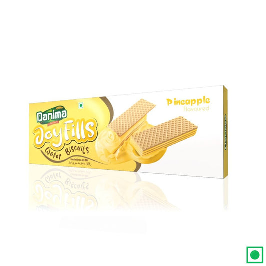 Joyfills Wafer Biscuits Pineapple Flavor, 60g Box