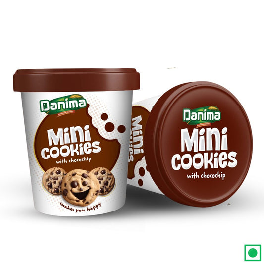 Mini Cookies Cup Chocochip Flavor, 125g